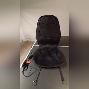 Heated Seat Cover - HealthMate IN9438 Velour 12V Seat Cushion